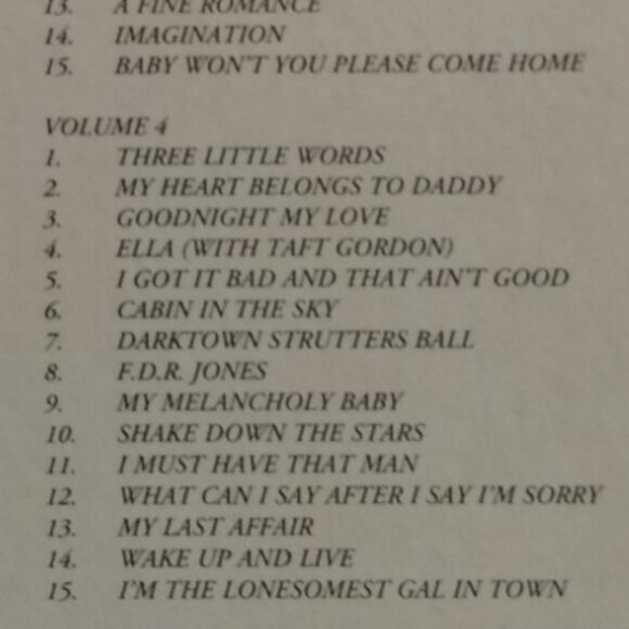 Vintage Ella Fitzgerald "Queen of Jazz" 4 CD Box Set-Cd's Sealed-1999 - Picture 13 of 14